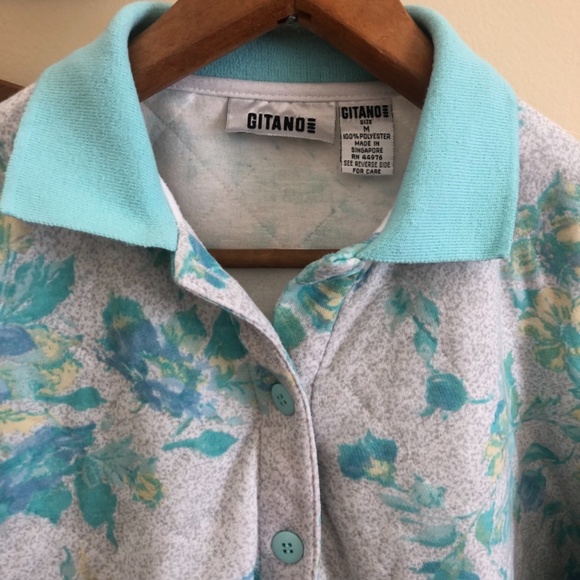 Womens Vintage floral shirt - Picture 4 of 6